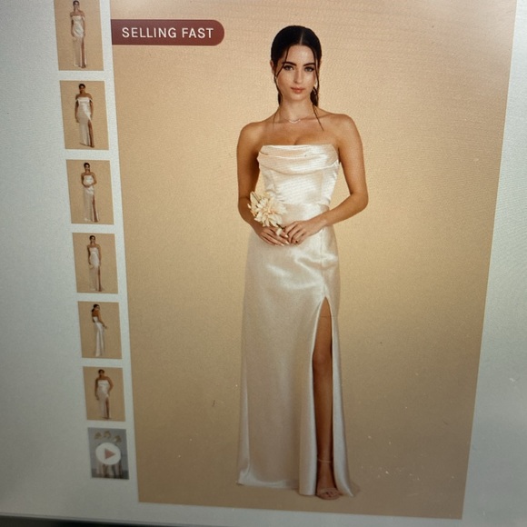 Show me your Birdy grey convertible SHINY SATIN CHAMPAGNE - Picture 4 of 6